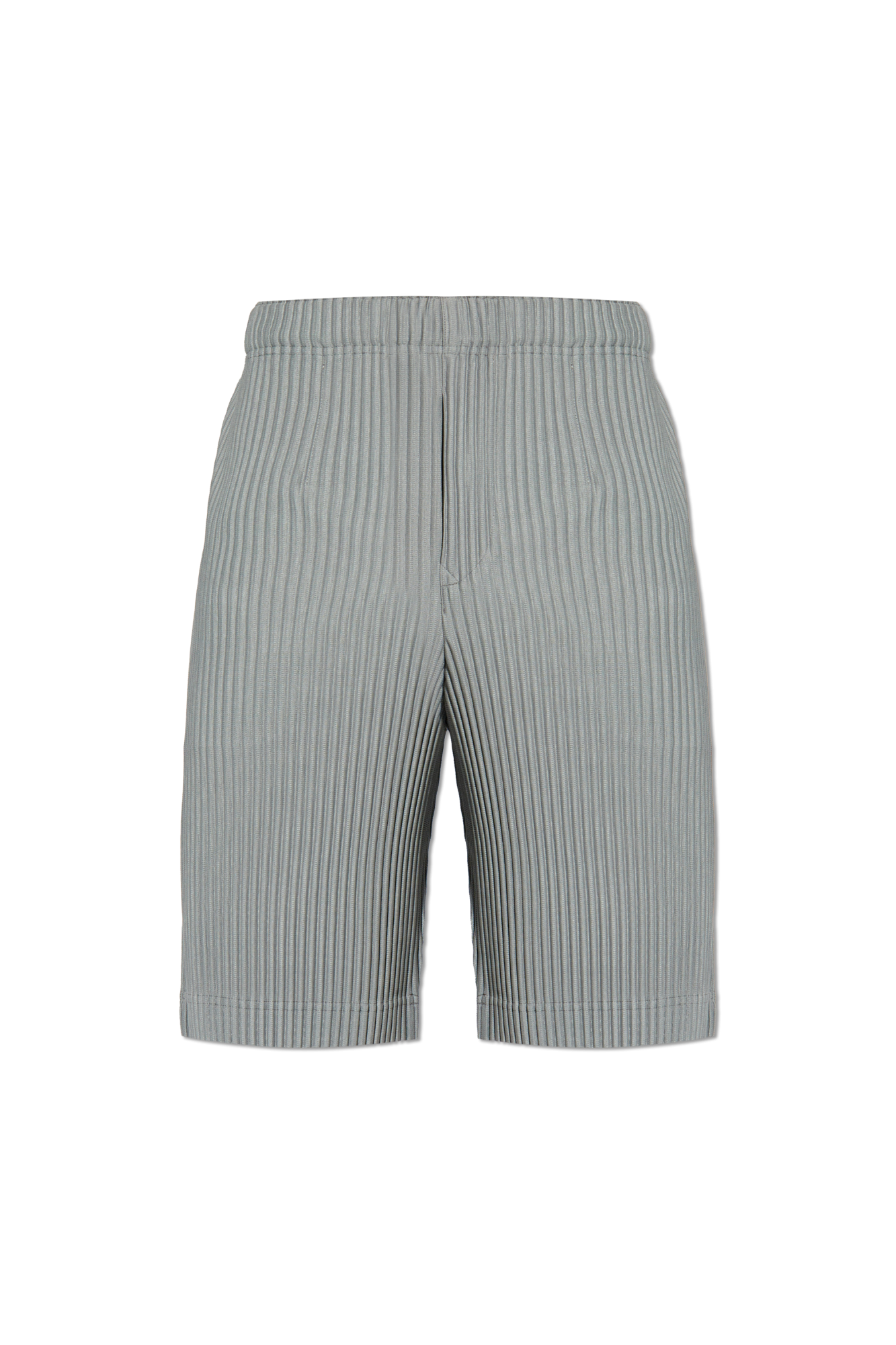 Grey Pleated Shorts by Homme Plisse Issey Miyake Homme Plissé Issey Miyake  - Vitkac France